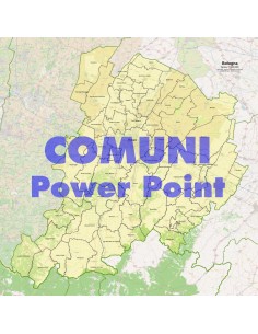 Mappa dei comuni della provincia di Bologna ppt