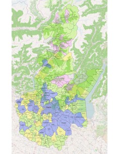 Mappa dei comuni della provincia di Brescia ppt 2
