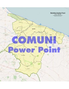Mappa dei comuni della provincia di Barletta ppt