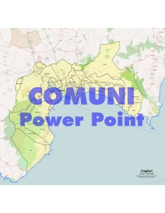 Mappa dei comuni della provincia di Cagliari ppt