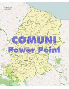Mappa dei comuni della provincia di Campobasso ppt