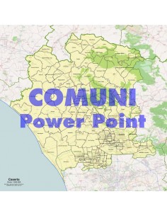 Mappa dei comuni della provincia di Caserta ppt