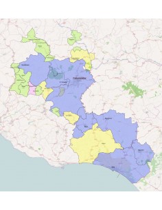 Mappa dei comuni della provincia di Caltanissetta ppt 2