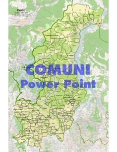 Mappa dei comuni della provincia di Como ppt