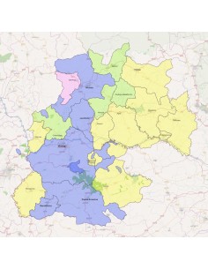 Mappa dei comuni della provincia di Enna ppt 2