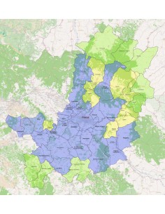 Mappa dei comuni della provincia di Firenze ppt 2