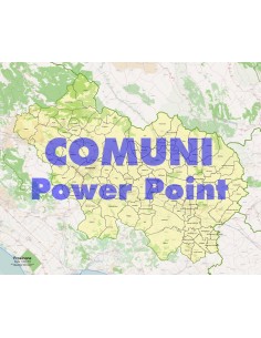 Mappa dei comuni della provincia di Frosinone ppt