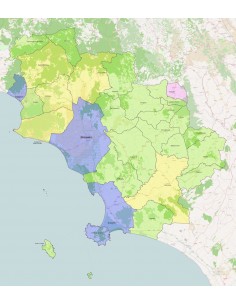 Mappa dei comuni della provincia di Grosseto ppt 2