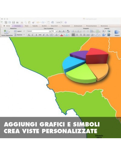 Mappa dei comuni della provincia di Grosseto ppt