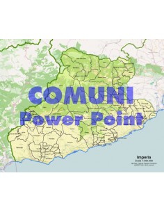 Mappa dei comuni della provincia di Imperia ppt