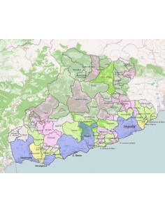Mappa dei comuni della provincia di Imperia ppt 2