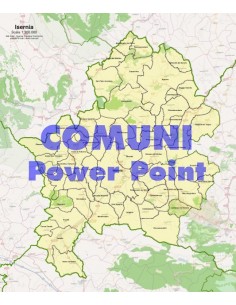 Mappa dei comuni della provincia di Isernia ppt