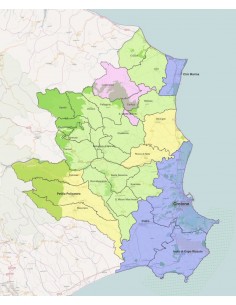 Mappa dei comuni della provincia di Crotone ppt 2