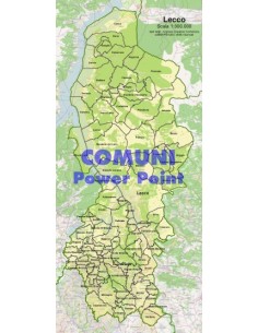 Mappa dei comuni della provincia di Lecco ppt