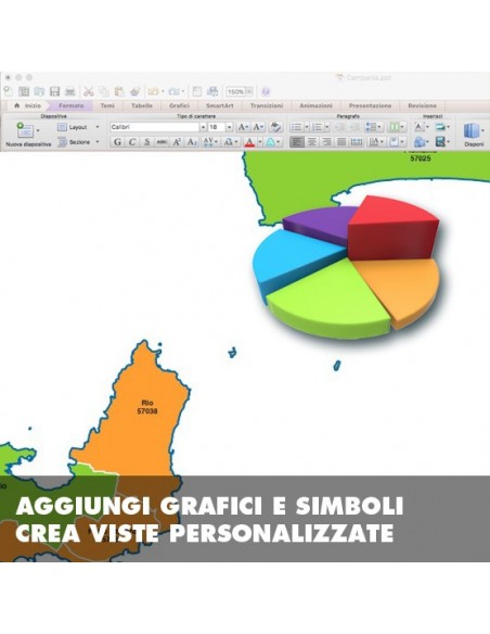 Mappa dei comuni della provincia di Livorno ppt