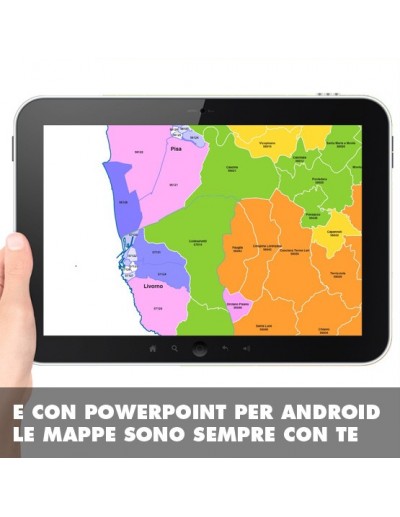 Mappa dei comuni della provincia di Livorno ppt