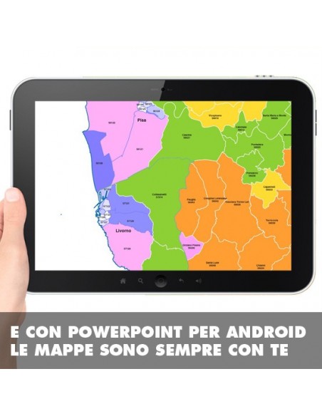 Mappa dei comuni della provincia di Livorno ppt