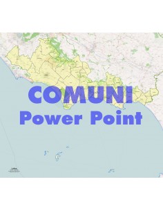 Mappa dei comuni della provincia di Latina ppt