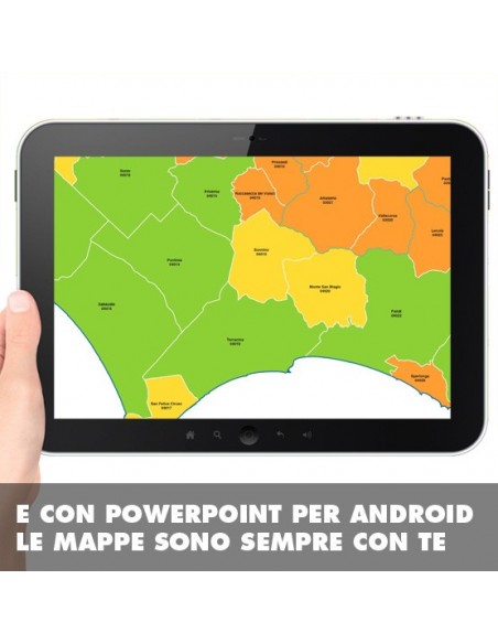 Mappa dei comuni della provincia di Latina ppt