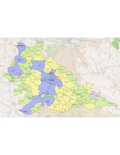 Mappa dei comuni della provincia di Mantova ppt 2