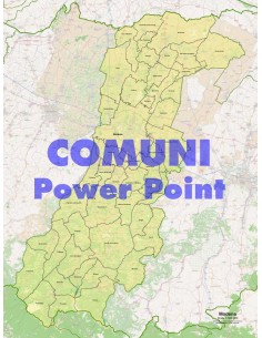 Mappa dei comuni della provincia di Modena ppt