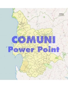 Mappa dei comuni della provincia di Oristano ppt