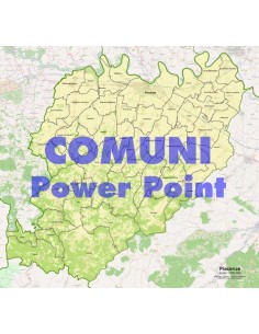 Mappa dei comuni della provincia di Piacenza ppt