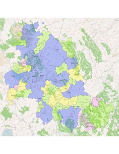 Mappa dei comuni della provincia di Perugia ppt 2