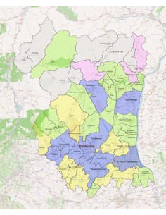 Mappa dei comuni della provincia di Pordenone ppt 2