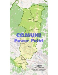 Mappa dei comuni della provincia di Prato ppt