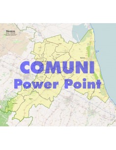 Mappa dei comuni della provincia di Ravenna ppt