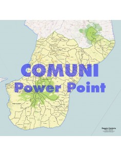 Mappa dei comuni della provincia di Reggio Calabria ppt