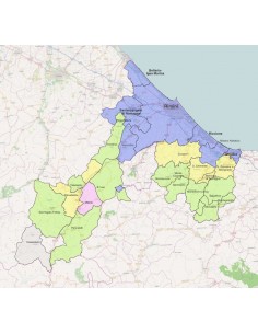 Mappa dei comuni della provincia di Rimini ppt 2