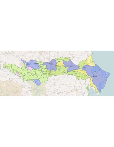 Mappa dei comuni della provincia di Rovigo ppt