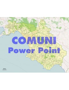 Mappa dei comuni della provincia di Salerno ppt
