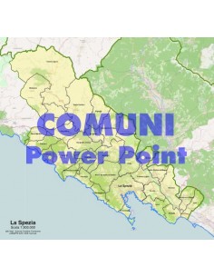 Mappa dei comuni della provincia di La Spezia ppt
