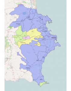 Mappa dei comuni della provincia di Siracusa ppt 2