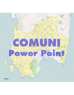 Mappa dei comuni della provincia Sud Sardegna ppt