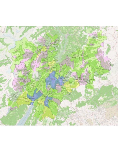 Mappa dei comuni della provincia di Trento ppt