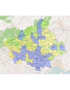 Mappa dei comuni della provincia di Treviso ppt 2