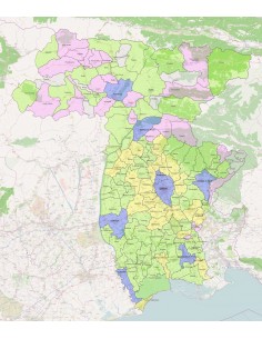Mappa dei comuni della provincia di Udine ppt 2