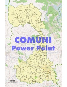 Mappa dei comuni della provincia di Vercelli ppt