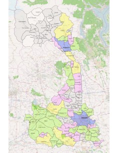 Mappa dei comuni della provincia di Vercelli ppt 2