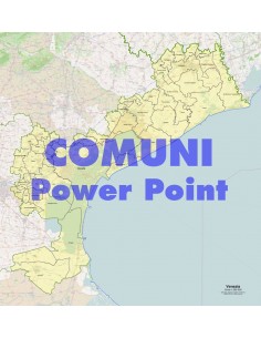 Mappa dei comuni della provincia di Venezia ppt