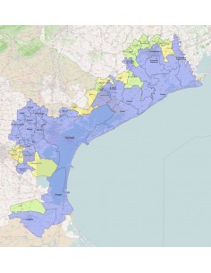 Mappa dei comuni della provincia di Venezia ppt 2