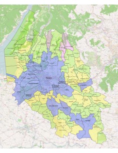 Mappa dei comuni della provincia di Verona ppt 2