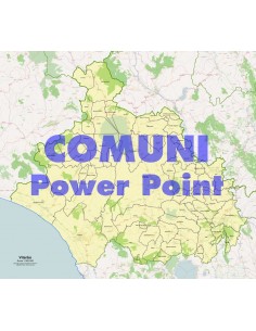 Mappa dei comuni della provincia di Viterbo ppt