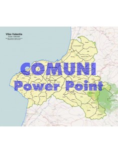 Mappa dei comuni della provincia di Vibo Valentia ppt