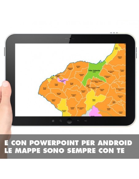 Mappa dei comuni della provincia di Vibo Valentia ppt