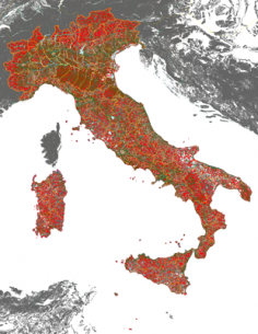 Mappa stradale con comuni d'Italia scala 1:200.000 pdf